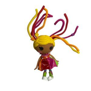 Lalaloopsy April Sunsplash Silly Hair Doll 2010 – 13" Rainbow Hair w/ 3 Clips